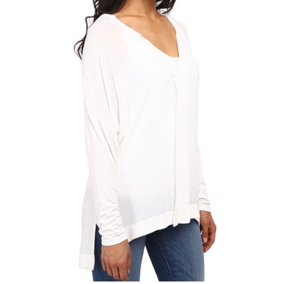 NWT Off-White Top w/Control Top underneath - Picture 4 of 5